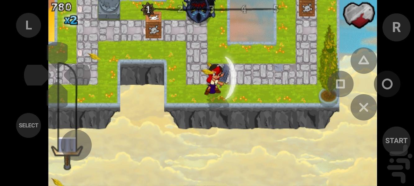 دختر شمشیر زن - عکس بازی موبایلی اندروید