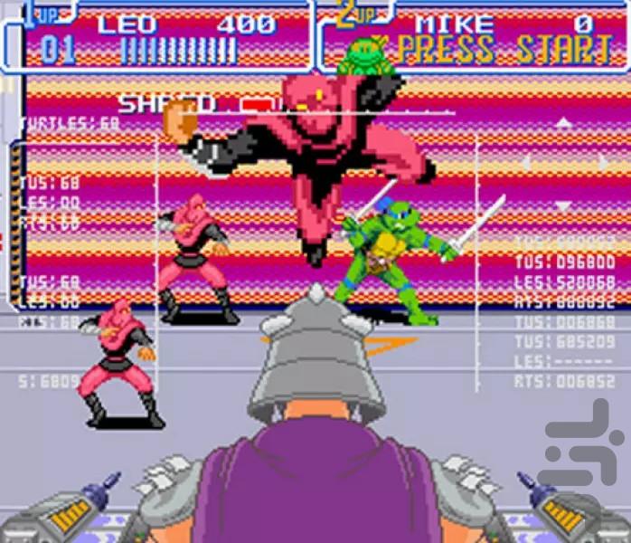 لاکپشتهای نینجا:۴ - عکس بازی موبایلی اندروید