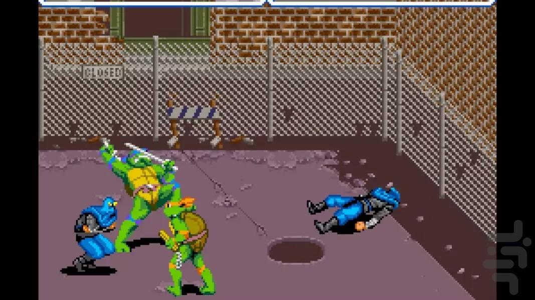 لاکپشتهای نینجا:۴ - عکس بازی موبایلی اندروید