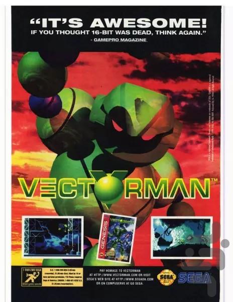 VECTORMAN - Gameplay image of android game