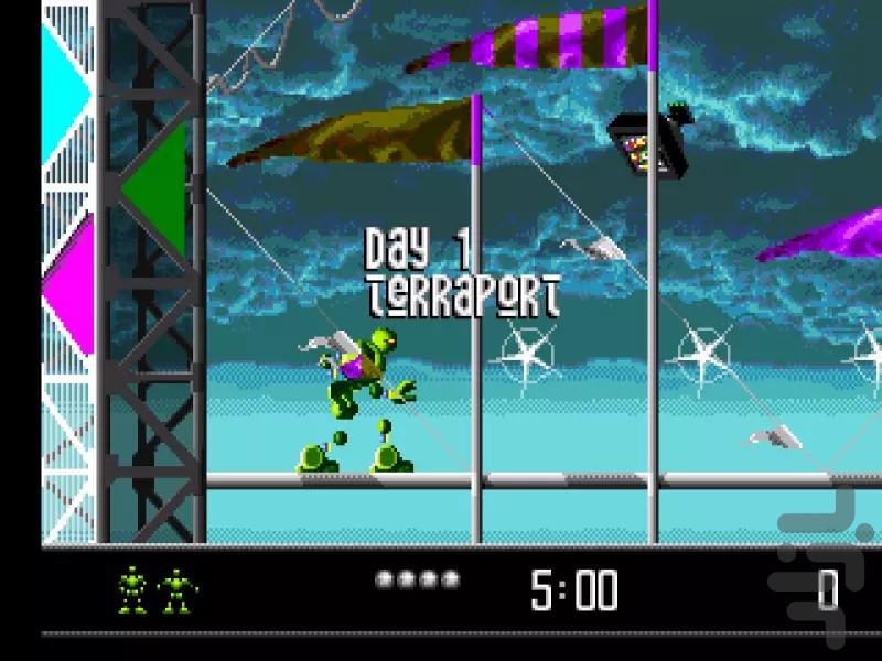 مرد رباتی سگا - عکس بازی موبایلی اندروید