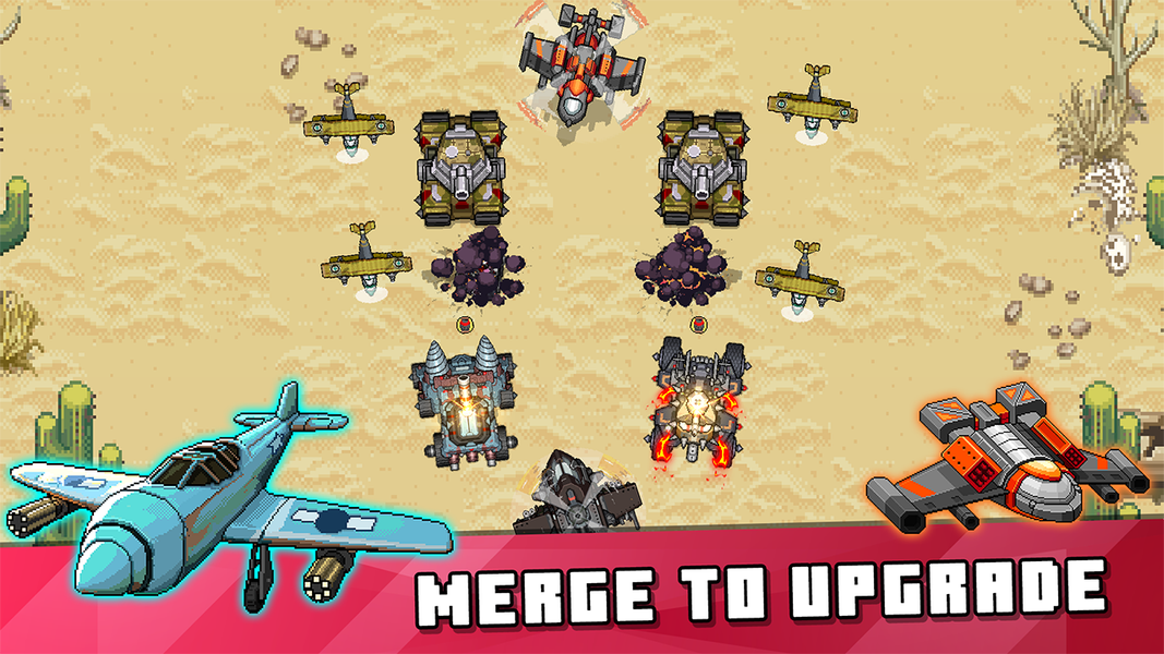 Merge Army: Battle Squad - عکس بازی موبایلی اندروید