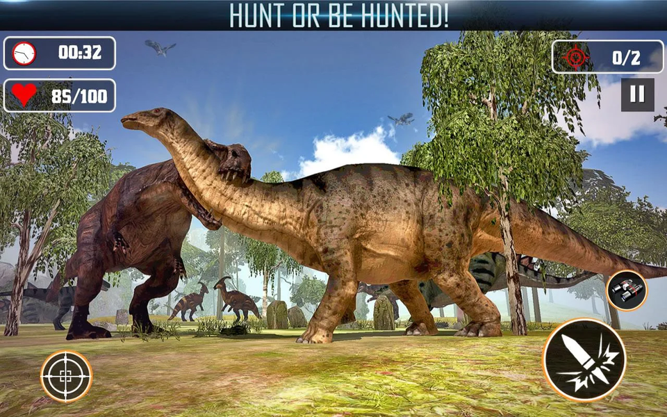 Dino Games - ۳D Hunting Games - عکس بازی موبایلی اندروید