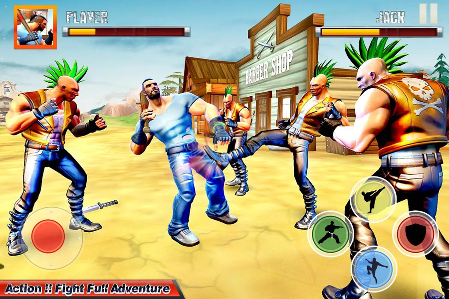 Street Kung Fu Fighting Games - عکس بازی موبایلی اندروید