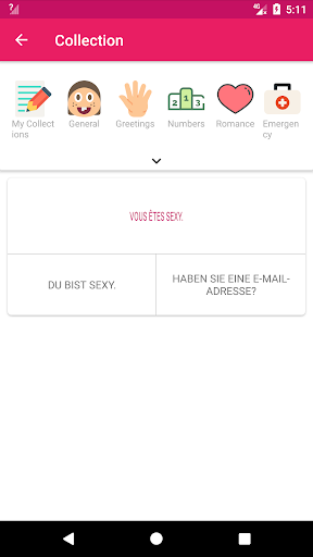 French German Dictionary - عکس برنامه موبایلی اندروید