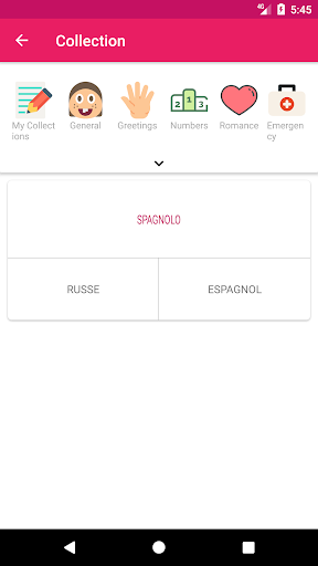 French Italian Dictionary - عکس برنامه موبایلی اندروید