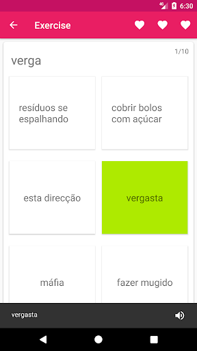 Portuguese Spanish Dictionary - عکس برنامه موبایلی اندروید