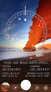 GPS Camera with latitude and longitude - عکس برنامه موبایلی اندروید