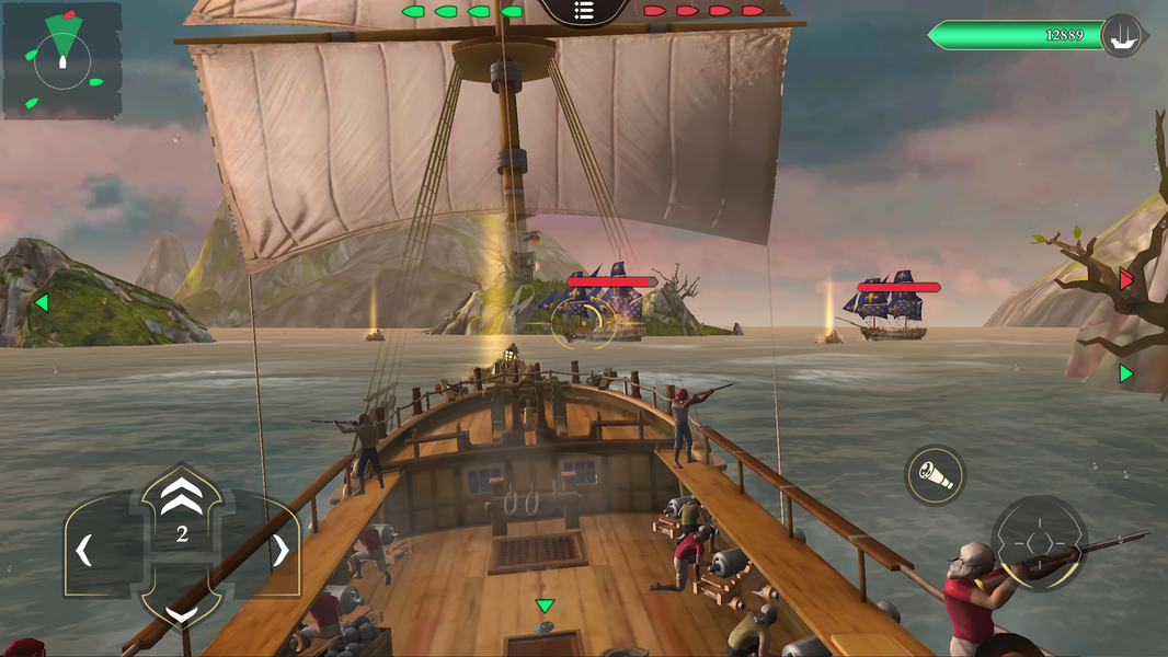 Dragon Sails: Ship Battle - عکس بازی موبایلی اندروید