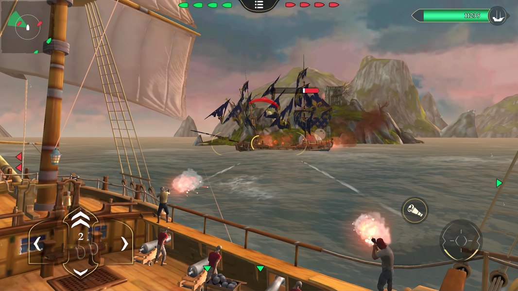 Dragon Sails: Ship Battle - عکس بازی موبایلی اندروید