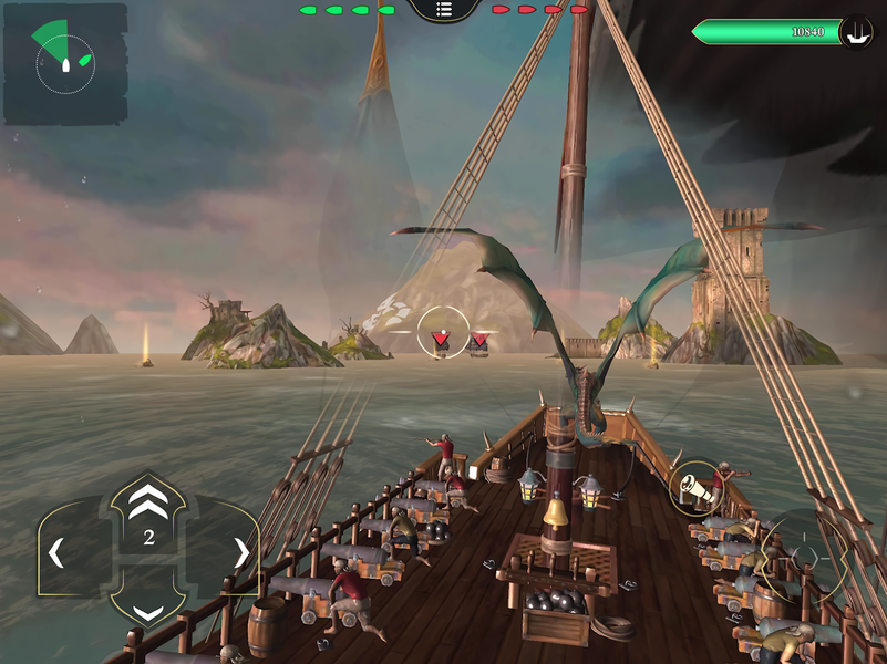 Dragon Sails: Ship Battle - عکس بازی موبایلی اندروید