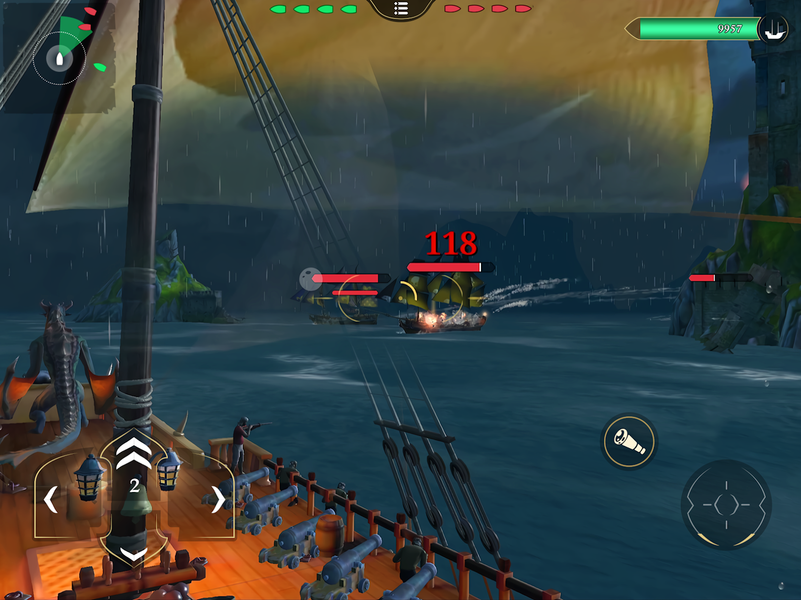 Dragon Sails: Ship Battle - عکس بازی موبایلی اندروید