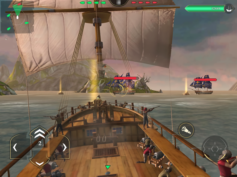 Dragon Sails: Ship Battle - عکس بازی موبایلی اندروید