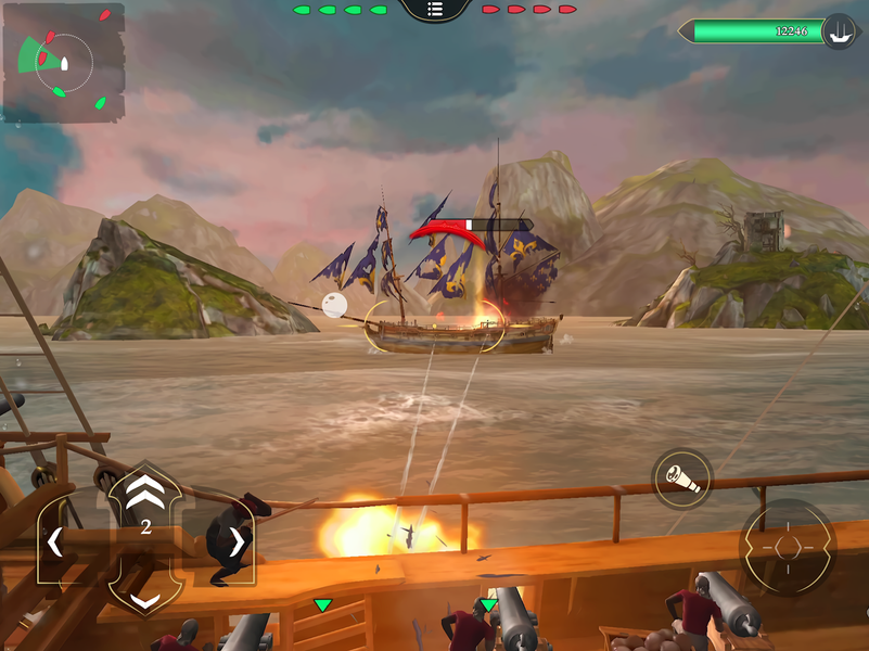 Dragon Sails: Ship Battle - عکس بازی موبایلی اندروید