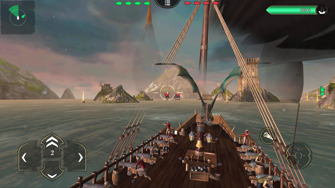 Dragon Sails: Ship Battle - عکس بازی موبایلی اندروید