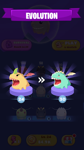 Dragon Wars io: Merge Dragons - عکس بازی موبایلی اندروید