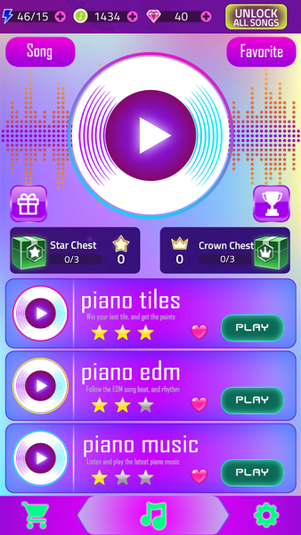 Bluey's Piano Game Tiles - عکس بازی موبایلی اندروید