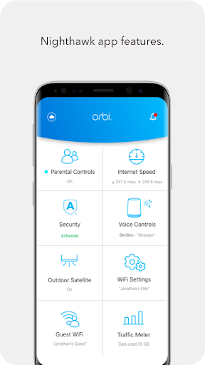 NETGEAR Orbi – WiFi System App - عکس برنامه موبایلی اندروید