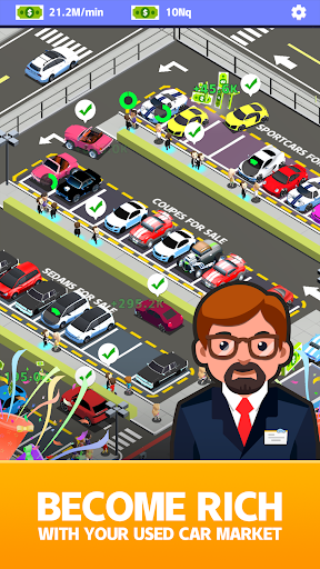 Used Car Dealer Tycoon - عکس بازی موبایلی اندروید