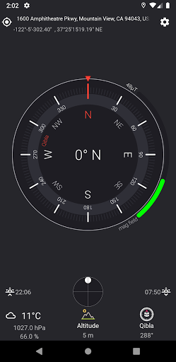 Compass Lite - Image screenshot of android app