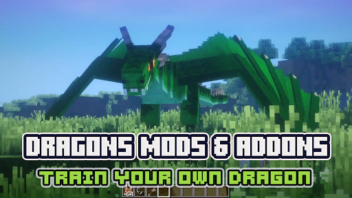 Dragons mod for Minecraft ™- Dragon mounts mods - عکس برنامه موبایلی اندروید