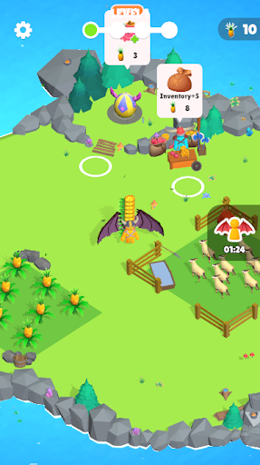 Dragon Adventure - Dragon Game - Gameplay image of android game