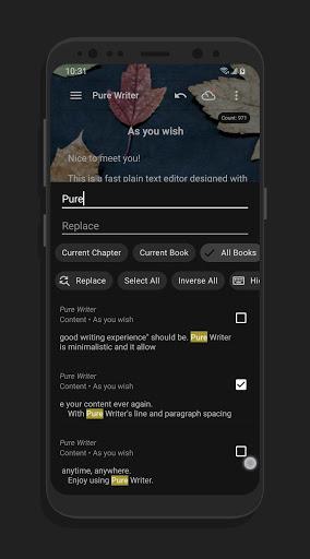 Pure Writer - Writing & Notes - Image screenshot of android app