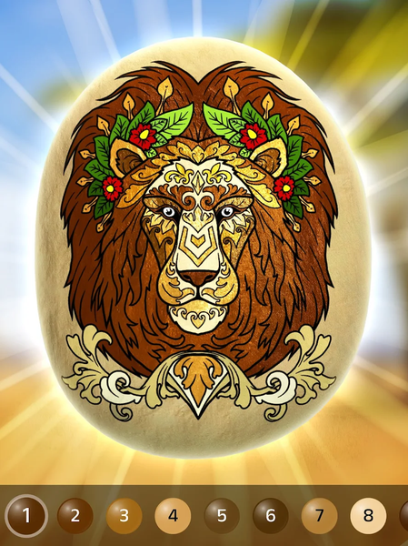 Rock Art - ۳D Color by Number - عکس بازی موبایلی اندروید