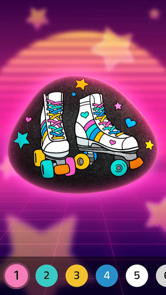 Rock Art - ۳D Color by Number - عکس بازی موبایلی اندروید
