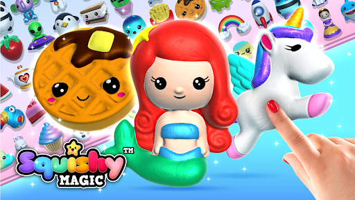 Squishy Magic: 3D Toy Coloring - Image screenshot of android app