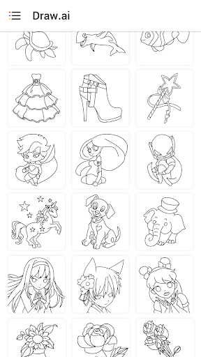 Draw.ai: Draw & Coloring - عکس برنامه موبایلی اندروید