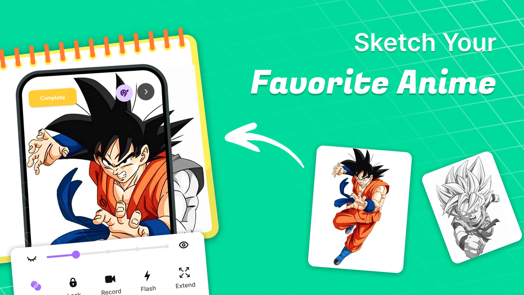 AR Drawing Anime: Sketch Anime - عکس برنامه موبایلی اندروید