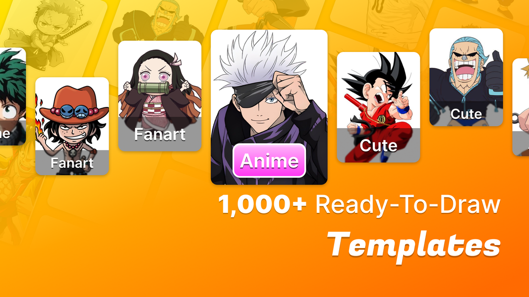 AR Drawing Anime: Sketch Anime - عکس برنامه موبایلی اندروید