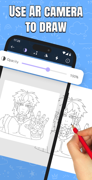 Draw Anime: Paint & Sketch Art - عکس برنامه موبایلی اندروید