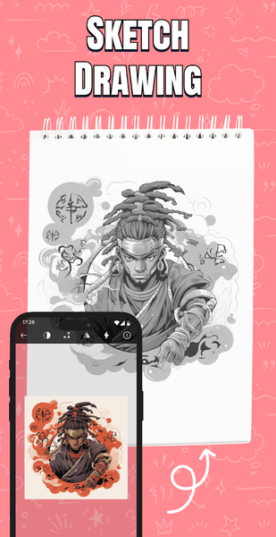 Draw Anime: Paint & Sketch Art - عکس برنامه موبایلی اندروید