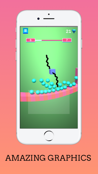 Draw and Run - Gameplay image of android game