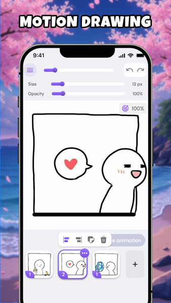 Layered Paint: Animation Maker - عکس برنامه موبایلی اندروید