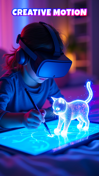 Neon Brush - Glow Draw & Paint - عکس برنامه موبایلی اندروید