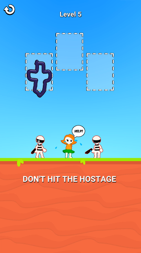 Draw Hero 3D: Draw Your Weapon - Gameplay image of android game