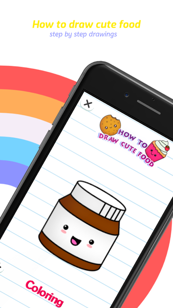 How to draw Food and Drinks - عکس برنامه موبایلی اندروید