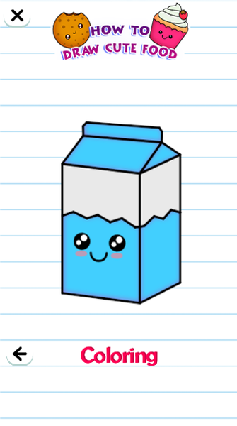 How to draw Food and Drinks - عکس برنامه موبایلی اندروید