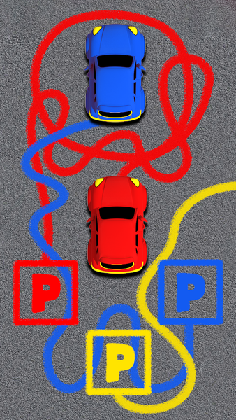 Park Your Car - Car Puzzle 3D - Gameplay image of android game