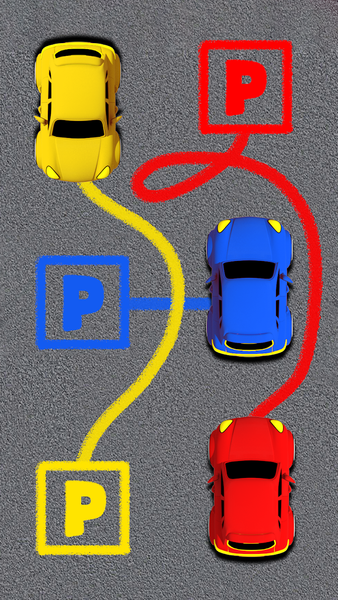 Park Your Car - Car Puzzle 3D - Gameplay image of android game