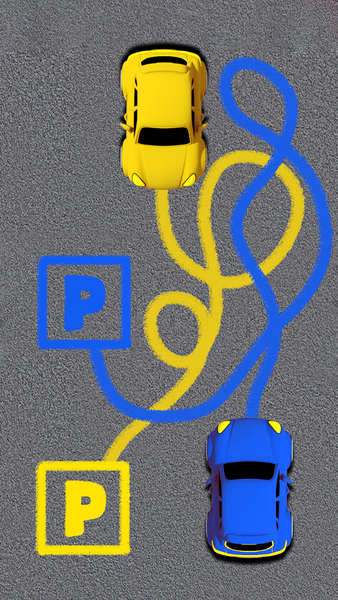 Park Your Car - Car Puzzle 3D - Gameplay image of android game