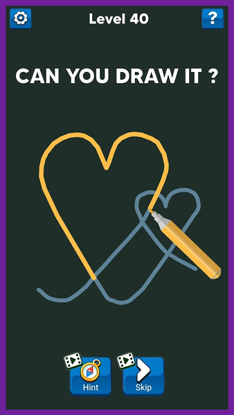 One Line: Drawing Puzzle Game - Gameplay image of android game