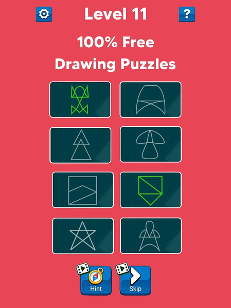 One Line: Drawing Puzzle Game - Gameplay image of android game