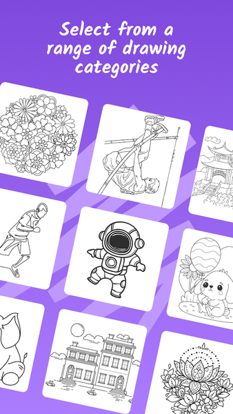 Painting Helper:Trace Sketches - عکس برنامه موبایلی اندروید