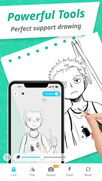 Draw Cartoon - AR Drawing App - عکس برنامه موبایلی اندروید