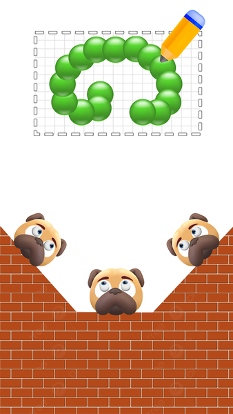 Draw 2 Break: Smash Evil Dog - Gameplay image of android game