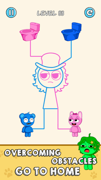 Draw To Home Rush Race - عکس بازی موبایلی اندروید